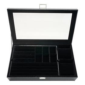 "As Is" Prestige™ Anti-Tarnish Croco-Embossed "Everything-in-1" Jew...