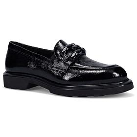 "As Is" Ron White Annora Patent Leather Loafer with Satin Shoe Bag