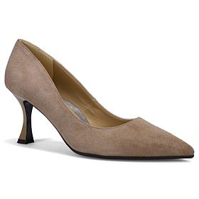 "As Is" Ron White Cynthia Suede Pump with All-Day Heels® Technology