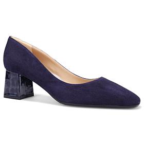 "As Is" Ron White Lucille Suede Pump 
