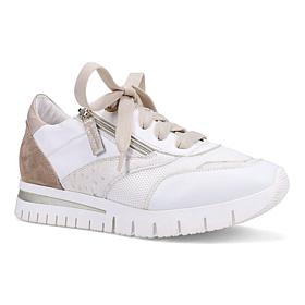 "As Is" Ron White Zola Leather Footbed Sneaker