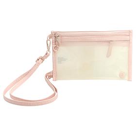 "As Is" Samantha Brown Think Clear Phone Crossbody Bag