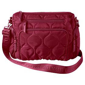 "As Is" Samantha Brown To-Go Quilted Cargo Crossbody 