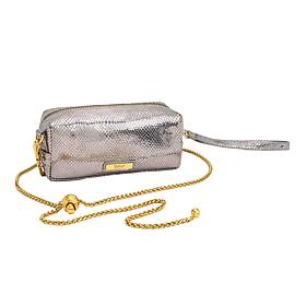 "As Is" Sharif Legacy 100% Leather Caviar Snake Pouchetta