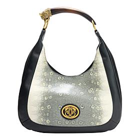 "As Is" Sharif Legacy 3-D Horn & Cougar Ornate Handle Hobo