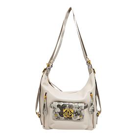 "As Is" Sharif Legacy Convertible 3-in-1 Leather Hobo Bag