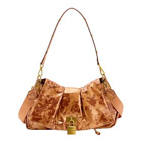 "As Is" Sharif Legacy Leather Flap Handbag with Hang Lock