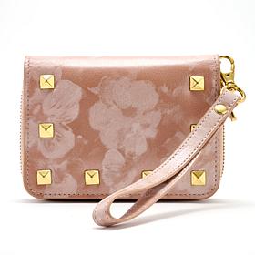 "As Is" Sharif Legacy RFID-Blocking Zip-Around Leather Wallet