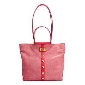 As Is Sharif Legacy Stingray Leather Double Handle Tote