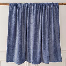 "As Is" South Street Loft  60" x 70" Embossed Plush Throw