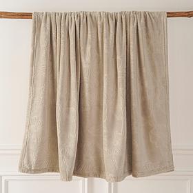 "As Is" South Street Loft  60" x 70" Embossed Plush Throw