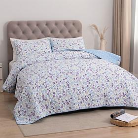 "As Is" South Street Loft Prewashed Floral Quilt Set
