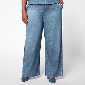"As Is" Tower Hill by Christie Brinkley Illusion Pant