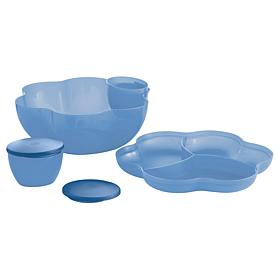 "As Is" Tupperware® 6-piece Chip 'n' Dip Entertaining Set