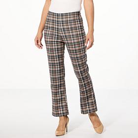"As Is" TWRHLL by Christie Brinkley Kick Flare Pull-On Crop Pant