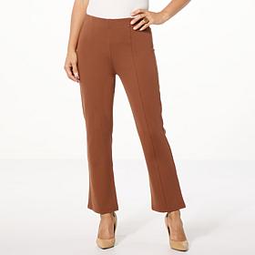 "As Is" TWRHLL by Christie Brinkley Kick Flare Pull-On Crop Pant
