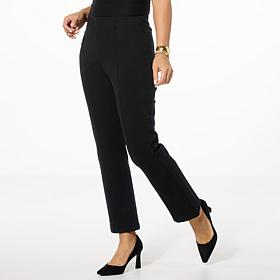 "As Is" TWRHLL by Christie Brinkley Kick Flare Pull-On Crop Pant