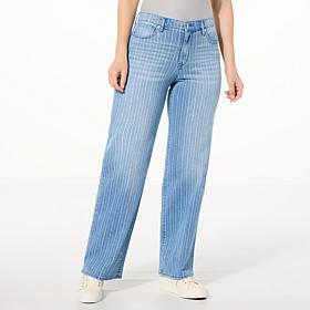 "As Is" TWRHLL by Christie Brinkley Wide Leg Jean