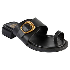 "As Is" Vince Camuto Leather Toe Loop Sandal