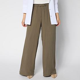 "As Is" WynneCollection Crinkle Twill Trouser