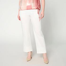 "As Is" WynneCollection Flatter FIT Straight Leg Cuffed Pant