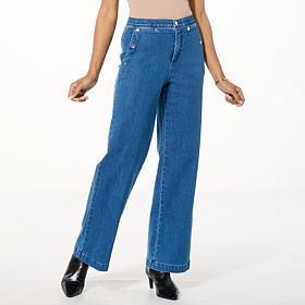 "As Is" WynneDenim
Performance Stretch Wide Leg Jean