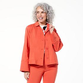 "As Is" WynneLayers FlatterFIT Swing Back Jacket