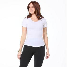 "As Is" Yummie Holly Short-Sleeve Shaping Top