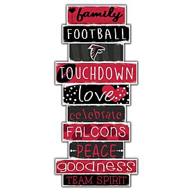 Atlanta Falcons Celebrations Stack 24" Sign 