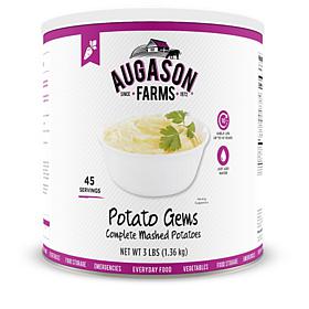Augason Farms 3lbs Mashed Potato Gems - 45 Servings