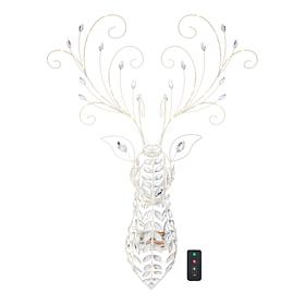 august & leo 28" LED Jeweled Deer Head