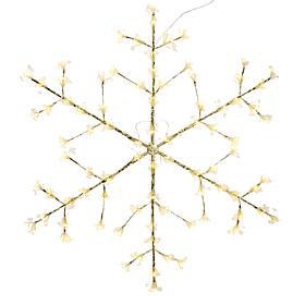 august & leo 43 inch Jeweled LED Hanging Snowflake