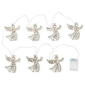 august & leo 6' Jeweled Angel String Lights