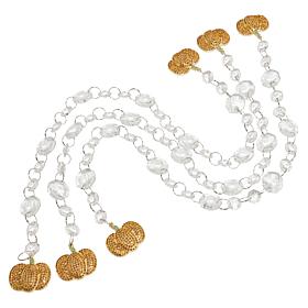 August & Leo Faux Jeweled Garlands - Set of 3