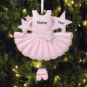 Ballerina Tutu Personalized Ornament