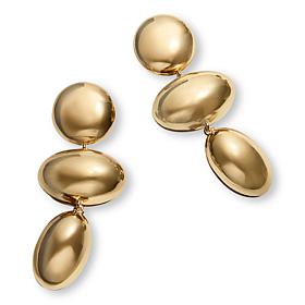 BAUBLEBAR Polished Triple Station Drop Earrings