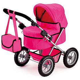 Bayer: Trendy Pram w/ Shoulder Bag, Hot Pink