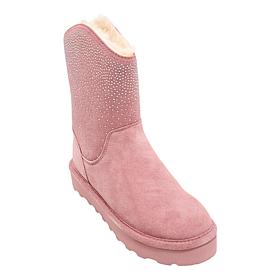 BEARPAW® Glam Platform Low Suede Boot with Rain Repellent