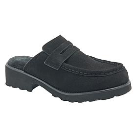 BEARPAW® Patricia Suede Mule with Rain & Stain Repellent