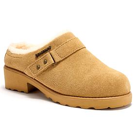 BEARPAW® Scottie Suede Clog with Rain and Stain Repellent