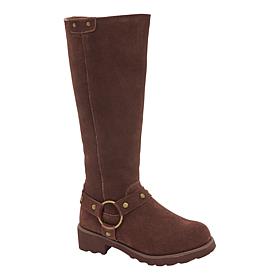 BEARPAW® Siobhan Suede Moto Tall Boot
