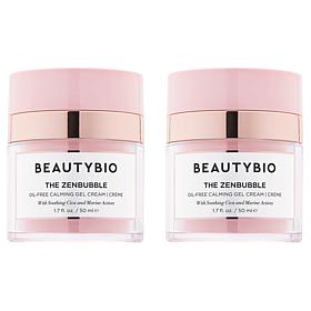 BeautyBio 2-pack ZenBubble Gel Moisturizer