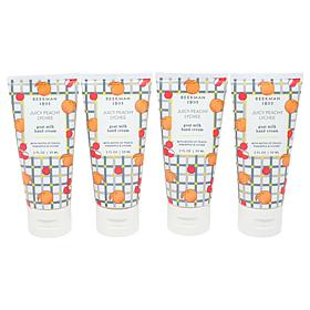 Beekman 1802 4-piece Goat Milk Hand Cream - Peach Lychee