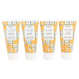 Beekman 1802 4pc Goat Milk Hand Cream Set - Honey & Orange Blossom