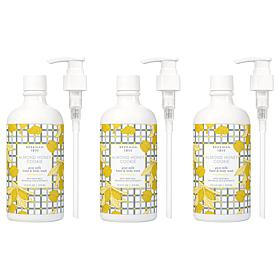 Beekman 1802 Goat Milk 3pk Almond Honey Cookie Hand & Body Wash
