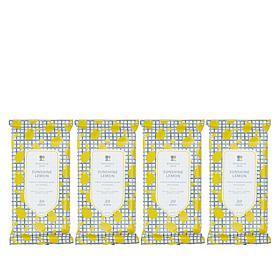 Beekman 1802 Goat Milk 4-Piece Face Wipe Set - Sunshine Lemon AS