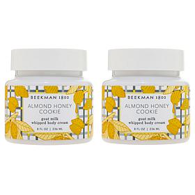 Beekman 1802 Goat Milk Almond Honey Cookie Body Cream 2-pack