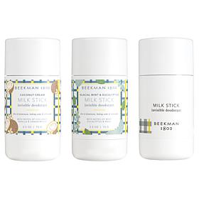 Beekman 1802 Goat Milk Assorted Milk Stick Deodorant 3-pack Auto-Ship®
