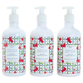 Beekman 1802 Goat Milk Hand & Body Care Trio, Pistachio Dark Cherry