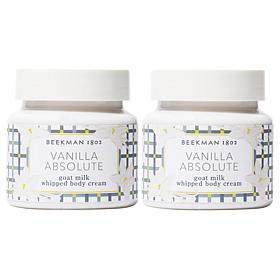 Beekman 1802 Goat Milk Lilac Dream Whipped Body Cream 2-Pack